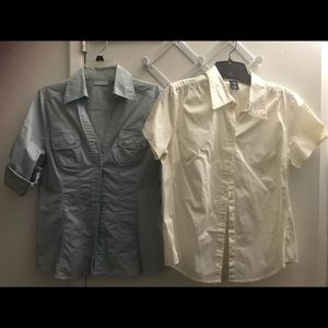 Gap and New York & Company blouse